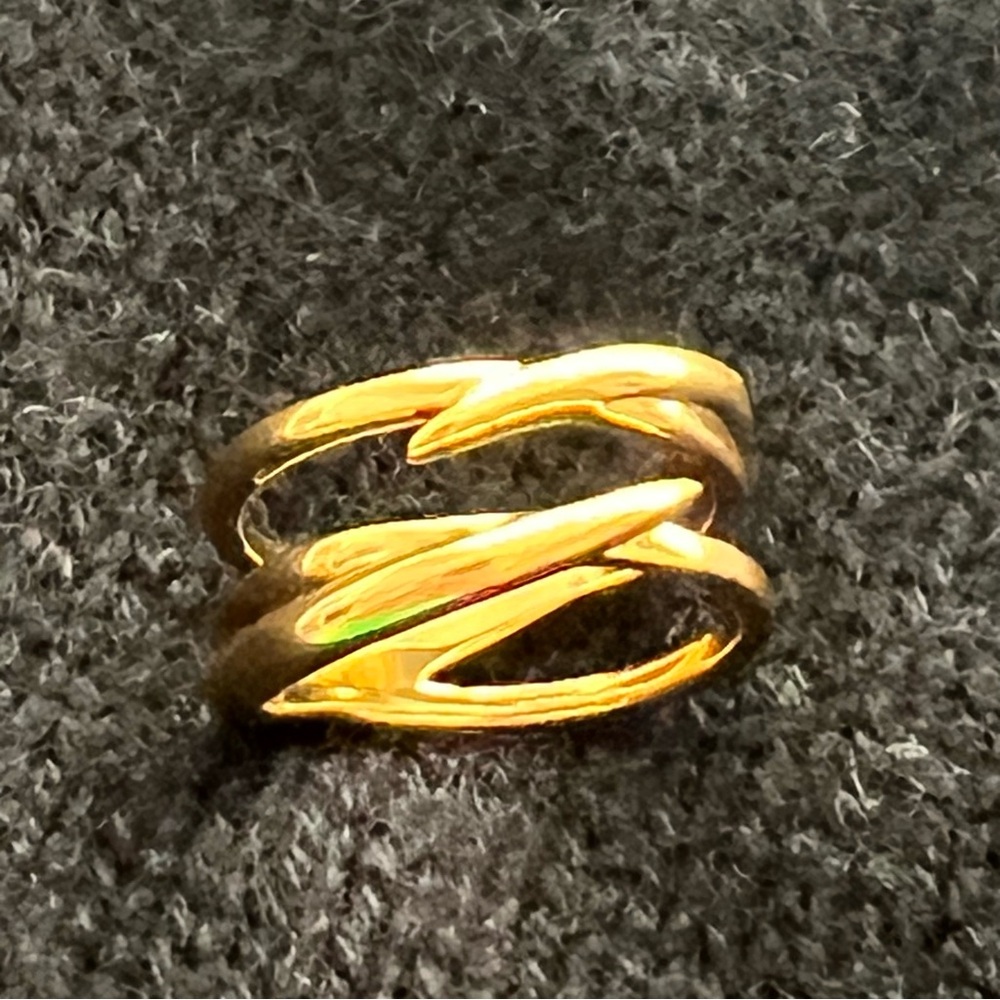 Missoma Gold Entwine Claw Ring